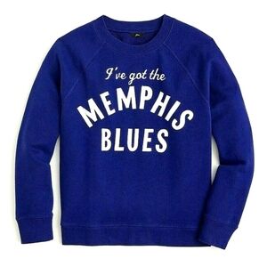 J. Crew I've Got The Memphis Blues Sweatshirt - XS